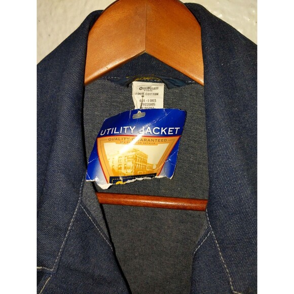 New Vintage OSH KOSH B'GOSH Chore engineer utility Jacket SANFORIZED 44R Coat - Picture 6 of 6